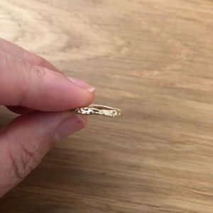 Lauren Wolf stingray stacking ring, 5.75